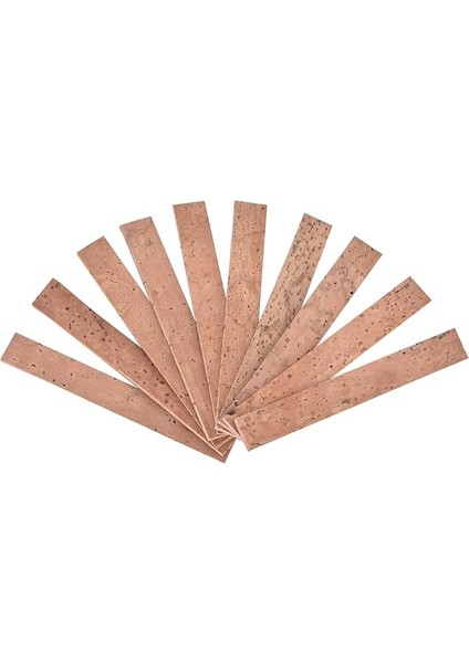Klarnet Boyun Bağlantısı Mantar Levha - Esnek ve Sızdırmazlık - 10PCS Set - Pratik ve Kullanışlı Değiştirme - Klarnet Tamirine Uygun - Enstrüman Aksesuarı