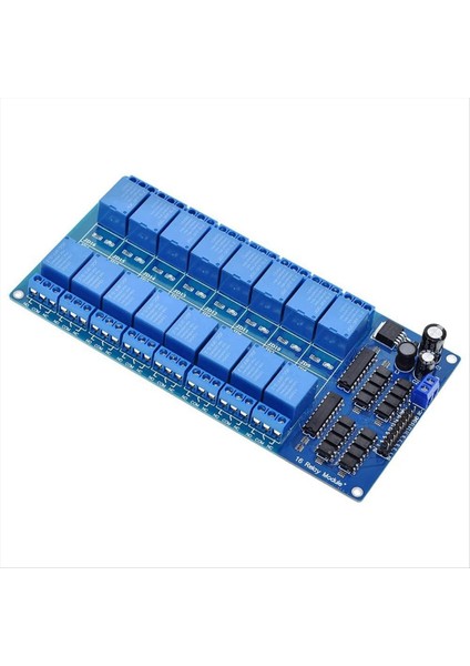16 Kanal 12V Röle Modülü Optocoupler Düşük Seviyeli Tetikleyici Genişleme Kartı Raspberry Pi Için (Yurt Dışından)