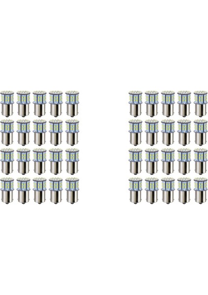 40X Süper Parlak 3014 50 Smd Beyaz 1156 1141 1003 BA15S Camper Römorku Için Ampuller Deniz Botu Gövdesi (Yurt Dışından)