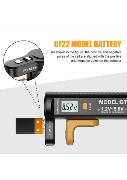 Dijital Pil Test Cihazı LCD AA/AA/C/D/N/9V/1 5V Düğme Hücre Pil Kapasitesi Kontrol Dedektörü (Yurt Dışından) fırsatları