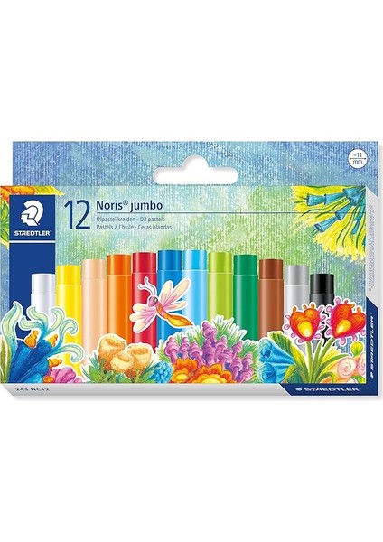 243 NC12 Noris Clup Jumbo Yağlı Pastel Boya 12'li