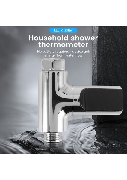 LED Ekran Ev Su Duş Termometre Sıcaklık Ölçer Monit Mutfak Banyo Akıllı Ev Bebek Bakımı (Yurt Dışından) indirimleri