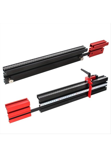 75 Tip Teleskoping Alüminyum Profil Yönlendirici Çit T-Track Tablo Testere Çit Ağaç Işleme T-Yöresi Mıter Trach Fıce B (Yurt Dışından) fiyatları