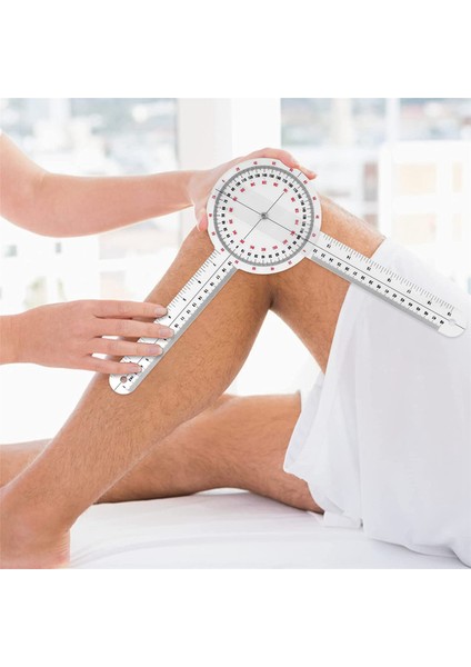 4pcs 12 Inç Gonyometre, Şeffaf Ortopedik Açılı Cetvel Plastik Gonyometre 360 ​​derece Spinal Gonyometre (Yurt Dışından) fırsatları