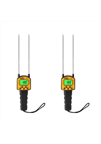 2x Akıllı Sensör AR991 Tahıl Nem Metre Dijital Analizör Mısır/buğday Pirinç Fasulyesi Nem Test Cihazı Arka Işığı LCD Ekran (Yurt Dışından)