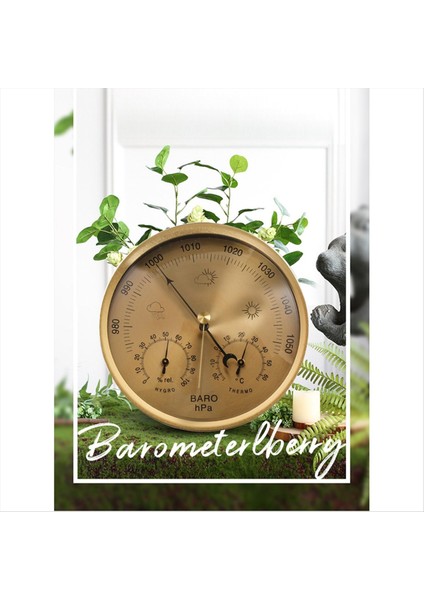 Ev Duvar Dekoru Bebek Odası Balıkçılık (Altın) Için 3&#39 Ü Dial Barometre Termometre Higometre (Yurt Dışından) modelleri