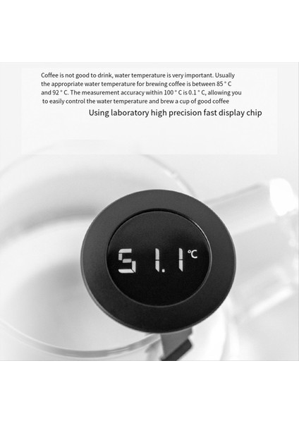 Dijital Küçük T LCD Ekran Termometre Deterörü Kahve Termometresi Kahve Latte Art Maker Araçları Taşınabilir Termometre (Yurt Dışından) fiyatları