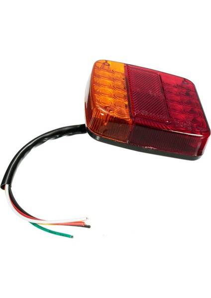 2pcs 12V 26LED Su Geçirmez Araba Kuyruğu Işık Çekme Rv Atv Motosiklet Fren Lambası Için Taşma Plakası Plaka Reflektör (Yurt Dışından) fırsatları