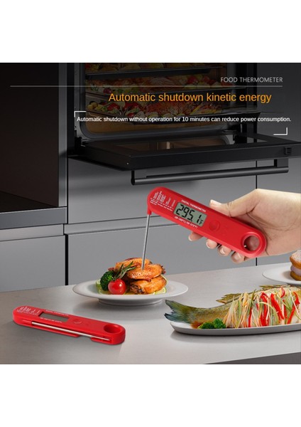 Katlanır Et Termometresi Dijital Anında Mutfak Için Izgara Pişirme Için Et Termometresi Okuma Barbekü Fırın (Yurt Dışından) indirimleri