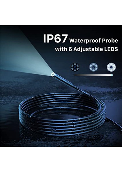 Otg Android Telefon Için USB Endoskop Tip C Borescope 7mm Teftiş Yılan Kamerası, 3.5m Yumuşak Kablo (Yurt Dışından) fiyatları