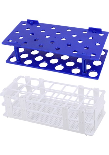 Laboratuvar Plastik 28 Delik 17MM Dıa 15ML Santrifüj Tüp Raf Tutucu ve Plastik Test Tüp Rafı 30MM Tüp, 21 Kuyu, Beyaz, Çıkarılabilir (21 Delik) (Yurt Dışından)