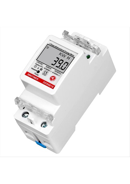 2p Din-Rail Tek Fazlı Enerji Ölçer Çok Fonksiyonlu AC220V 5 (60) RS485 Modbus ile Voltaj Akım Güç Enerji Ölçer (Yurt Dışından) fiyatları