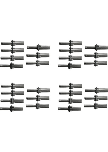 28 Set 5/8inch Fiş Takma Tüy Şimler Beton Kaya Taş Ayırıcı El Aletleri 16MM (Yurt Dışından)