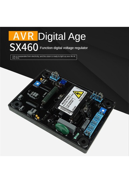 SX460 Avr Jeneratörü Otomatik Voltaj Regülatörü 120/240V Ac Tek Fazlı Iki Telli Jeneratör Set Aksesuarları E000-24602 (Yurt Dışından) indirimleri