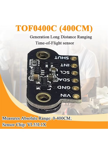 STM32 Ölçü Uçuş Mesafesi 50CM I2C Çıkış TOF050C (Yurt Dışından) fiyatları