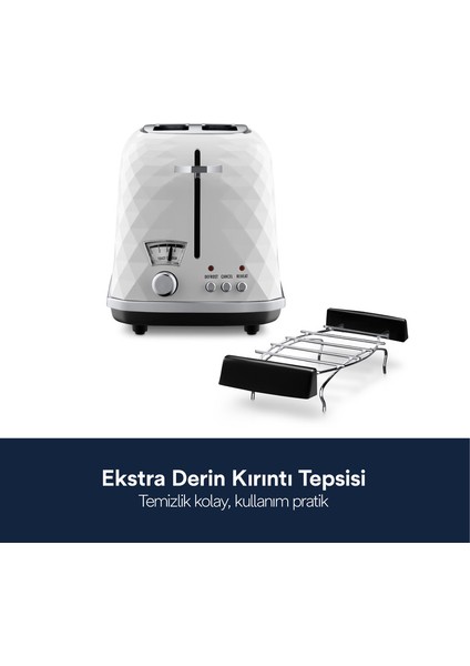 Brillante CTJ 2103.W Ekmek Kızartma Makinesi-Beyaz modelleri