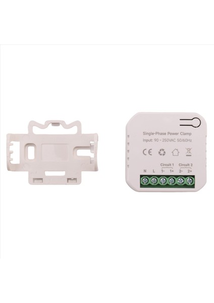 Tuya Smart Life Wifi Enerji Ölçer 80A Ct Clamp Kwh Güç Tüketimi Monitörü Elektrik Istatistikleri 2 Ct (Yurt Dışından) indirimleri
