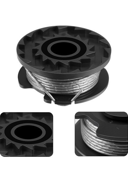 8 Pack Dize Düzeltme Makara Hattı Bosch F016800569 Easygrasscut 23, 26, 18, 18-230, 18-260, 18-26 Değiştirme (Yurt Dışından) fırsatları