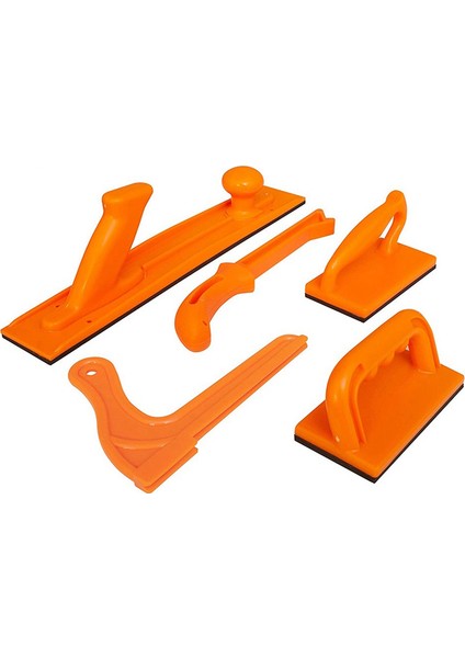 Ahşap Işleme Güvenliği Itme Tutar Seti Güvenlik Itme Bloğu 5 Parçalı Set Dairesel Testere Ahşap Kesme Kaydırıcısı (Doğrudan Push) (Yurt Dışından)