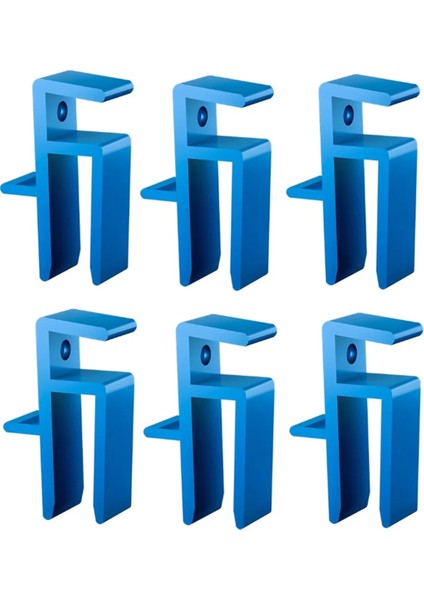 Gardırop Kapanış Tahtası Klipsi Ağaç Işleme 16-18MM Jigs Kapatma Sabitleme Klipsli Marangozluk Kapanış Sabit Kelepçe Aracı 6pcs (Yurt Dışından)