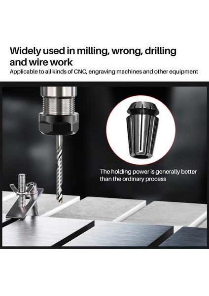 10PCS/SET Ultra Hassasiyet ER16 1-10MM Yay Kolet Seti Cnc Freze Torna Aracı Gravür Makinesi (Yurt Dışından) modelleri