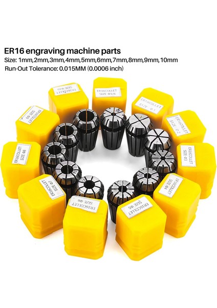 10PCS/SET Ultra Hassasiyet ER16 1-10MM Yay Kolet Seti Cnc Freze Torna Aracı Gravür Makinesi (Yurt Dışından) fırsatları