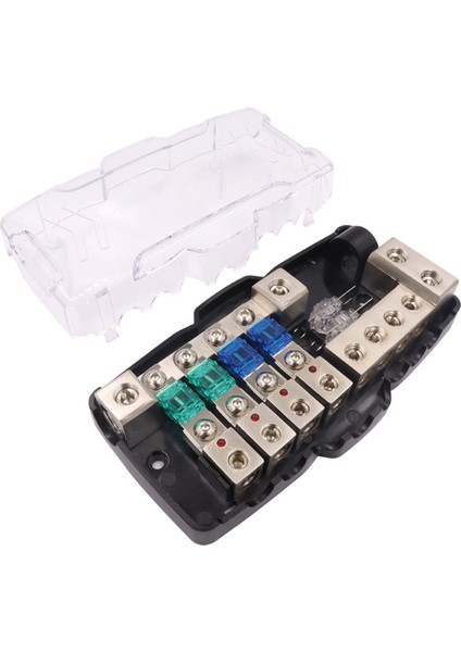 Araba Ses Stereo Tutucu Sigorta Sigorta Sigorta Kutusu Araç Ses Stereo Çok Fonksiyonel 4 Yollu Dağıtım Tutucu Suv Atv Utv (Yurt Dışından) modelleri