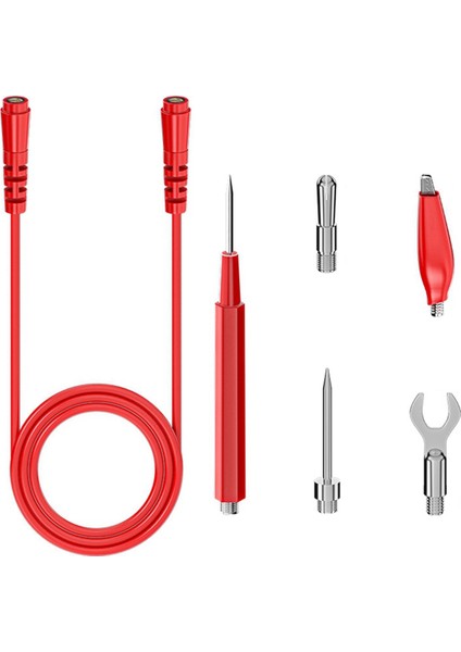 Multimetre Testi Kurşunları Kit Değiştirme Test Teli Set Timsah Klipsleri Muz Tapaları Test Probları Multimetre Için Banana Tapaları (Yurt Dışından) fırsatları