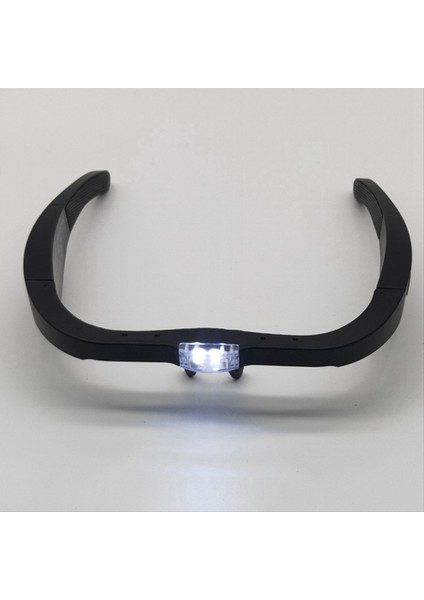 Çıkarılabilir Lenslere Sahip Şarj Edilebilir Kafaya Monte Edilmiş Gösteri Büyüteç 1 5x 2 5x 3 5x 5x Yakın Okuma Için Uygun (Yurt Dışından) modelleri