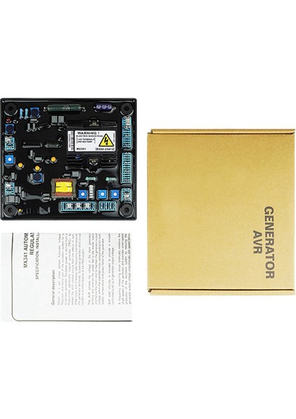 MX341 E000-23412 Avr Jeneratör Aksesuarları Regülatör Yönlendirme Voltaj Kartı Kartı Otomatik Voltaj Regülatör Modülü (Yurt Dışından)