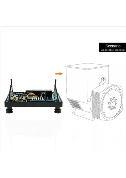 MX341 E000-23412 Avr Jeneratör Aksesuarları Regülatör Yönlendirme Voltaj Kartı Kartı Otomatik Voltaj Regülatör Modülü (Yurt Dışından) fiyatları