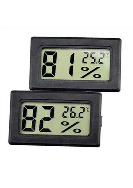 10 Paket Mini Dijital Termometre Higrometre Kapalı Dijital Sıcaklık Nem Ölçer Ölçer LCD Ekran (Yurt Dışından) modelleri