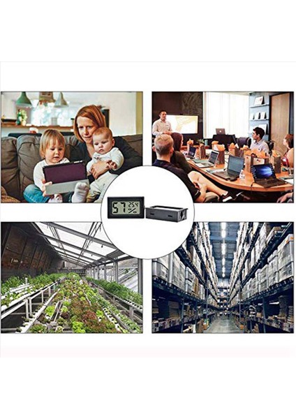 10 Paket Mini Dijital Termometre Higrometre Kapalı Dijital Sıcaklık Nem Ölçer Ölçer LCD Ekran (Yurt Dışından) indirimleri