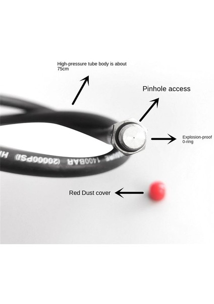 Tüplü Dalış Regülatörü Şnorkel Yüksek Basınçlı Hortum Tüplü Dalış Su Sporları Dalış Regülatörü Değiştirme (Yurt Dışından) fırsatları