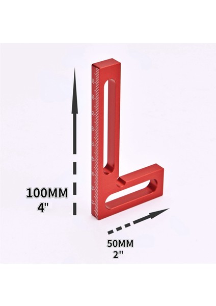 Alüminyum Alaşım Kare Cetvel Yükseklik Cetvel 90 Derece Kare Cetvel Ağaç Işleme Ölçüm Araçları Cetvel A. (Yurt Dışından) modelleri
