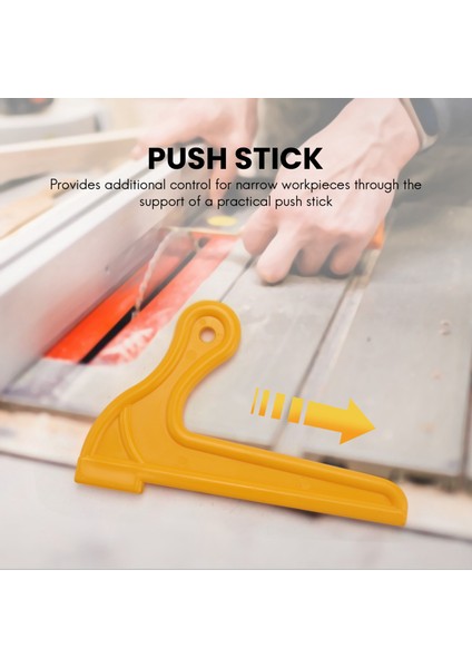 4pcs Sabit Mücadeleler Tablo Testere Kavrama Itme Sopası Set Güvenlik Bloğu Ahşap Işleme Aracı Itme Sopa Ahşap Testere Testere (Yurt Dışından) modelleri