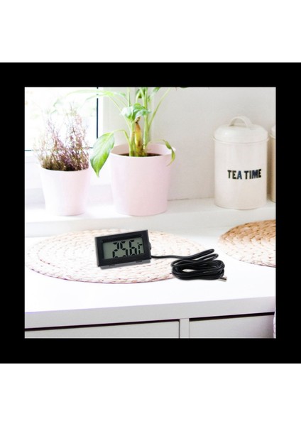 6x Yeni Dijital LCD Termometre Sıcaklık Gösterge Prob Sensörü -50 ° C Ila +110 ° C Aralık (Yurt Dışından) fiyatları