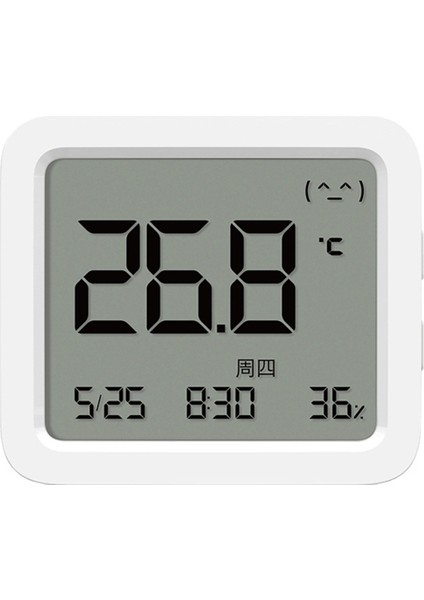 Xiaomi Mijia Için Akıllı Sıcaklık Nem Sensörü 3 Elektrikli Dijital Sıcaklık Nem Ölçer Mı Home App Için (Yurt Dışından)