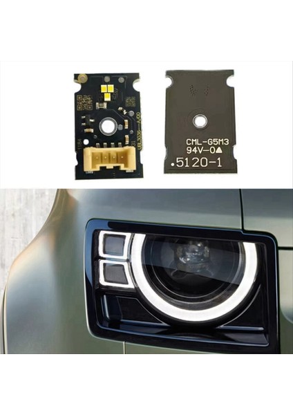 Land Rover Defender Için 2020-2023 Araba Drl White LED Gündüz Koşu Işıkları LED LED Işık Dönüş Drl Modülü 2 Pcs (Yurt Dışından) fırsatları