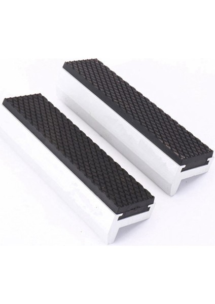 4x Manyetik Tezgah Vise Jaw Evrensel Yumuşak Vice Jaws Pedleri ile Koruma Kapağı Çok Amaçlı Koruyucuyu Kapsar 8 Inç (Yurt Dışından) fiyatları