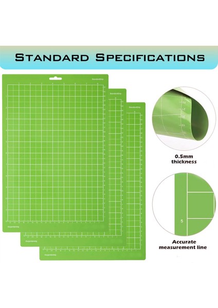 Joy Xtra Için Kesme Mat, 8.5X12INCH Standart Kavrama ve Işık Kavrama Kesme Paspasları Seti, Joy Ekstra Aksesuarlar Için, D (Yurt Dışından) fırsatları