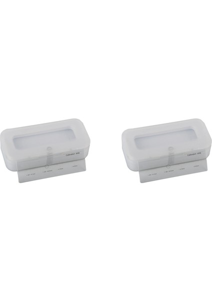 2pcs 0.01MM Mikroskop Slaytlar Retikül Kalibrasyon Slayt Cetveli Çapraz Mikroskop Kalibrasyon Cetveli Aşama Mikrometre (Yurt Dışından)