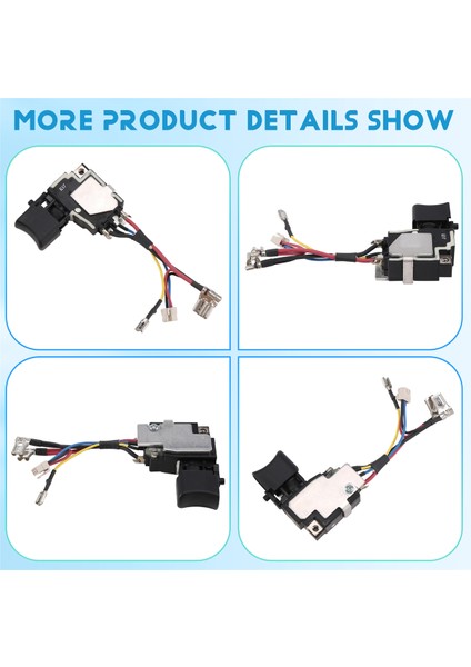 Makita 6507228 650722-8 6502414 6507032 TD134DX2 DTD134 BTD134 BTD146 DTD146 BTD146Z BTD134Z TD134D Anahtar (Yurt Dışından) indirimleri