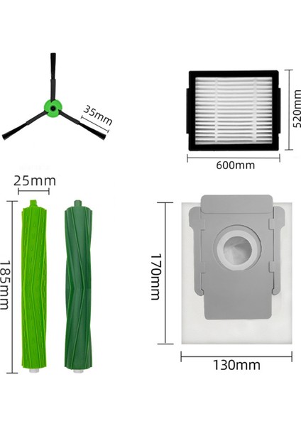 Süpürme Robotu Aksesuarları Combo 10 Max Sarf Malzemeleri Değiştirme Kiti (Yurt Dışından) fırsatları