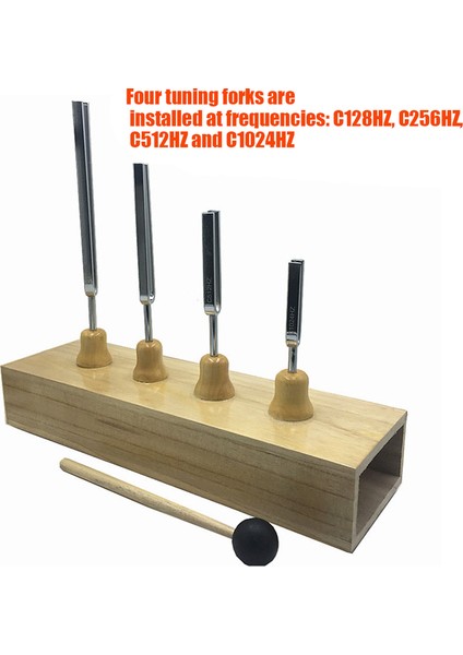 4pcs Doğru Frekans 256Hz 320Hz 384Hz 512Hz Müzik Ayarlama Çatal Set Müzik Düz Çatal Ölçüm Göstergesi Çekiçle (Yurt Dışından) modelleri