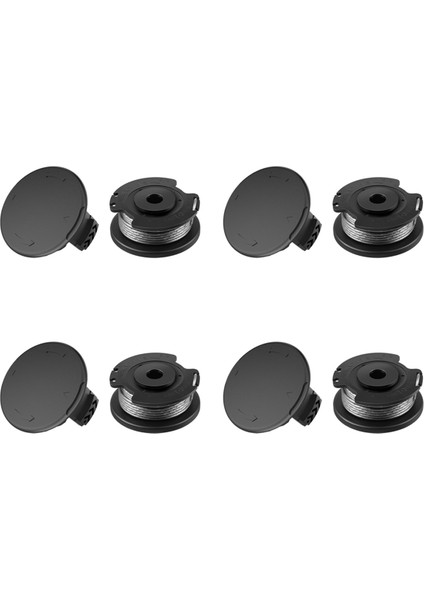 F016800385 String Düzeltme Makara Hattı Bosch Strimmer Düzeltici Sanat 23 Sl Sl Art 26 Art 23-28 Sl Değiştirme (4spool+4cap) (Yurt Dışından)