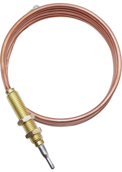 Barbekü Izgarasında Kullanılan Evrensel Gaz Termokupl Uzunluğu Veya Ateş Çukuru Isıtıcı Gaz Su Isıtıcısı M8X1 Uç Somun ve Kafa Ucu 150CM (Yurt Dışından)