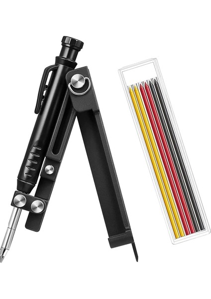 2x Çok Fonksiyonlu Scribe Aracı, Inşaat Kalemleri, Derin Delik Kalemli Marangozluk Araçları, Dıy Ahşap Işleme Scriber (Yurt Dışından) fiyatları