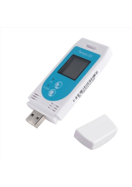 Tempu 03 USB Sıcaklık Nem Veri Günlüğü Yeniden Kullanılabilir Rh Temp Datalogger Kaydedici Nemlendirici Kayıt Ölçer (Yurt Dışından) modelleri