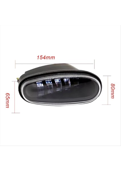 2pcs Araba LED Drl Sis Far Montajı LED 5 Lens Sis Daewoo Chevrolet Lanos Sens Beyaz Işık (Yurt Dışından) indirimleri